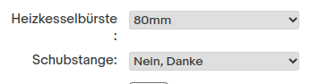 Ein Screenshot einer eBay Artikelseite.

Die Auswahl: 

Heizkesselbürste: 